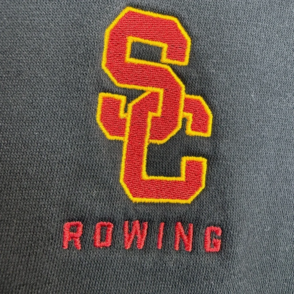 Nike USC Trojans Rowing Hoodie Sweatshirt Mens Medium Player Issued NCAA College